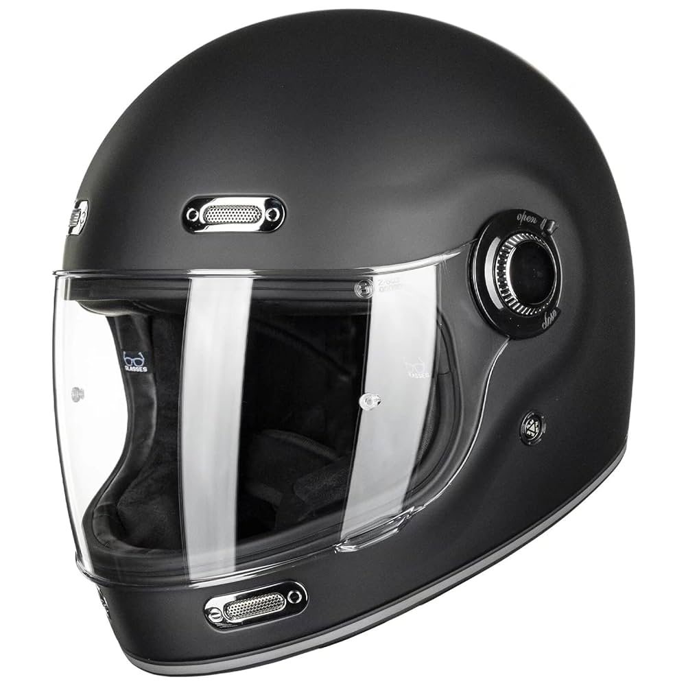趣味・スポーツ・実用 The Motorcycle Helmet Amazon.com: ILM Full Face Motorcycle Helmet Retro for Adult
